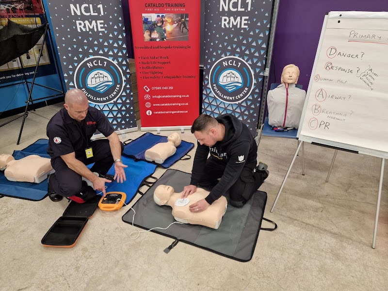 AED Training on Dummies in Washington